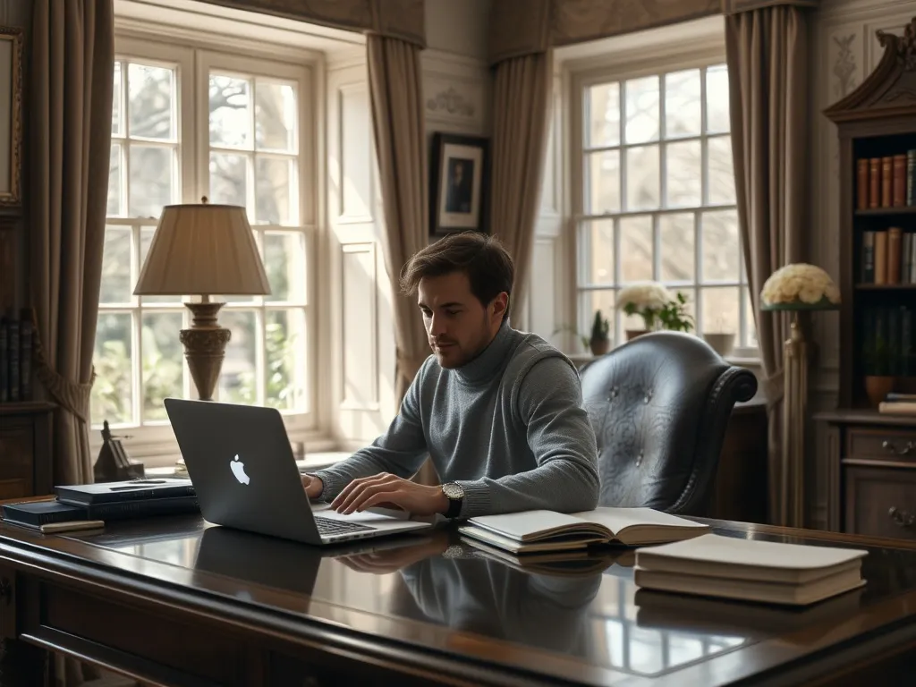 Library reading room